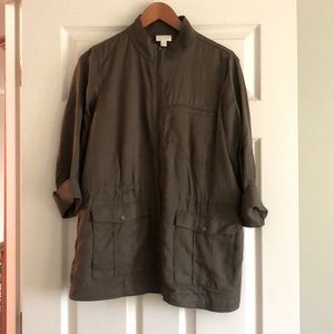 J Jill safari jacket. Size small.